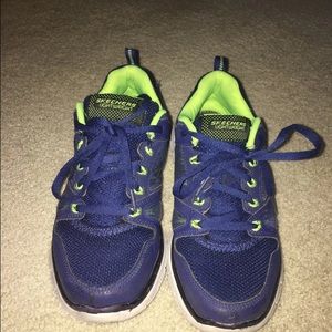 Boys Skechers lightweight memory foam sneakers